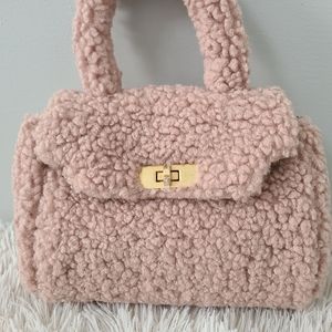 Tan Teddy Bag